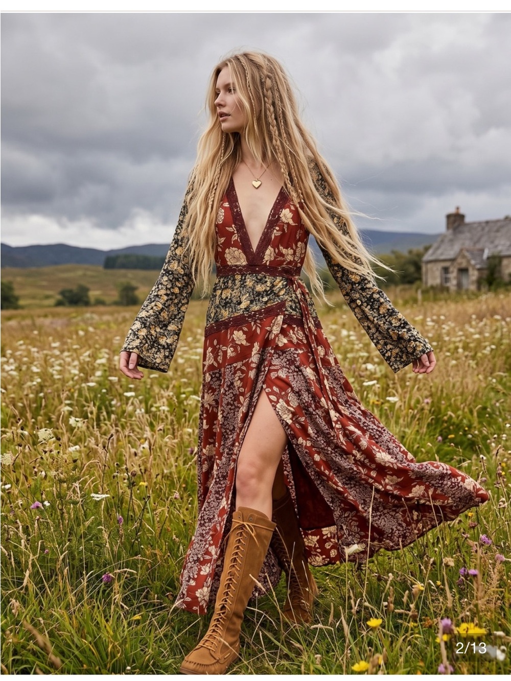 Free People maxi dress